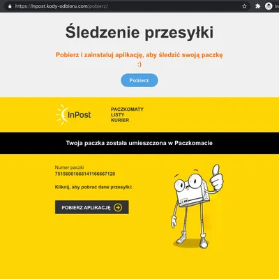 Image for Uwaga na SMS podszywające się pod InPost